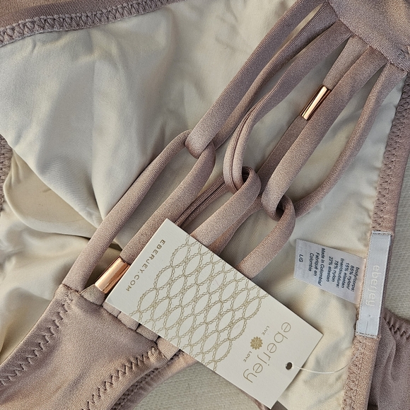 Eberjey Mauve Bikini Bottom - Picture 5 of 6